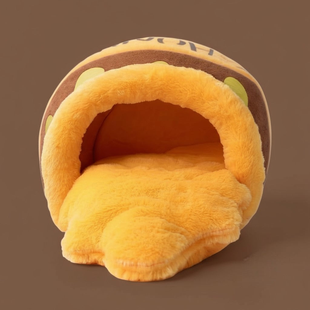 Honey Pot Cat Cave Bed For Indoor Cats