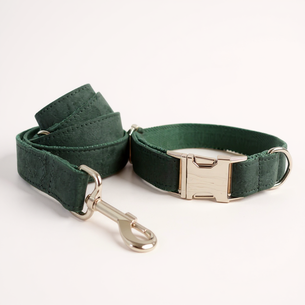 MUTTCO pet collar bow traction set